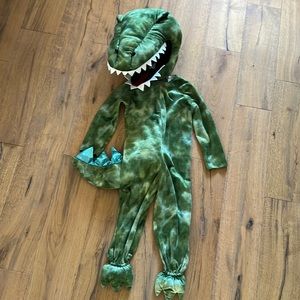 POTTERY BARN KIDS Dinosaur Halloween Costume Size 4-6.